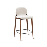 Dine In Counter Stool, Walnut/Dune