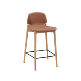 Dine In Counter Stool, Oak/Pecan