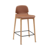Dine In Counter Stool, Oak/Pecan