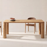 Field Dining Table, Seats 6-8 People, Oak