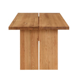 Plane Dining Table, Seats 6-8 People, Oak