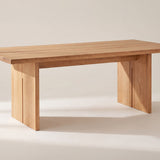 Plane Dining Table, Seats 6-8 People, Oak