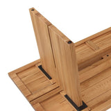 Plane Dining Table, Seats 8-10 People, Oak