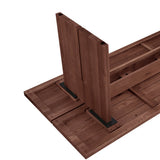 Plane Dining Table, Seats 8-10 People, American Walnut