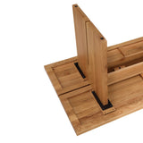 Plane Dining Table, Seats 4-6 People, Oak