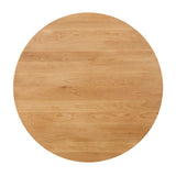Frame Round Dining Table, Seats 4-5, Oak
