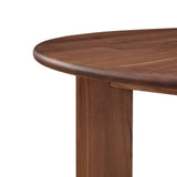 Frame Round Dining Table, Seats 4-5, American Walnut