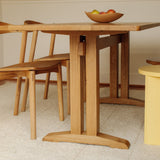 Flight Dining Table, Seats 6-8, Brushed Oak