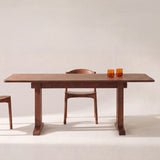 Flight Dining Table, Seats 6-8, Brushed American Walnut