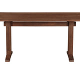 Flight Dining Table, Seats 6-8, Brushed American Walnut