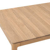 Bridge Extendable Dining Table, Seats 6-12, Oak