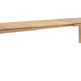 Bridge Extendable Dining Table, Seats 6-12, Oak
