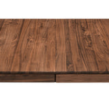 Bridge Extendable Dining Table, Seats 6-12, American Walnut