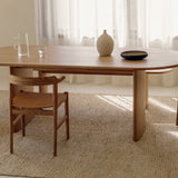 Union Dining Table, Seats 4-6, Walnut