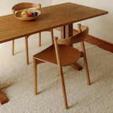Haven Dining Chair (Set Of Two), Stained Oak