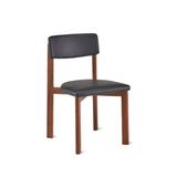 Frame Dining Chair, Walnut, Caviar
