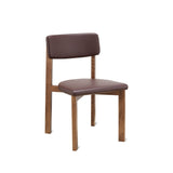 Frame Dining Chair, Walnut, Cocoa
