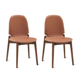 Dine In Dining Chair (Set Of Two), Walnut/Pecan