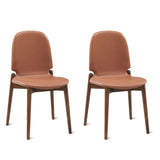 Dine In Dining Chair (Set Of Two), Walnut/Pecan