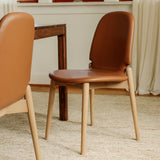 Dine In Dining Chair (Set Of Two), Oak/Pecan