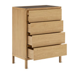Glimpse Dresser, White Oak
