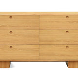 Square Up Double Dresser, Oak