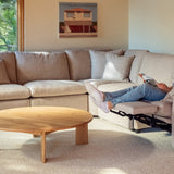 Lift Off Power Recliner Left Arm, Light Pebble