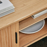 Easy Edge Media Unit, White Oak