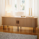 Easy Edge Media Unit, White Oak