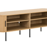 Easy Edge Media Unit, White Oak