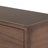 Glimpse Media Unit, Walnut