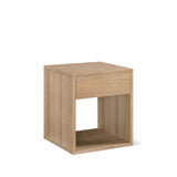 Rest Easy Nightstand With Drawer, Tall, Ash