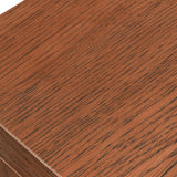 Form Nightstand, Stained Walnut
