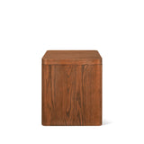 Form Nightstand, Stained Walnut