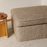 Pod Storage Ottoman, Large, Teddy