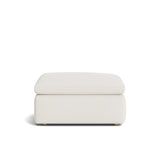 Movie Night™ Ottoman, Standard, Cream Linen