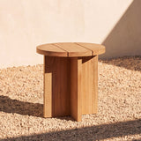 Harbour Outdoor Side Table, Teak