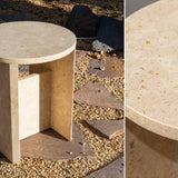 Field Stool, Limestone
