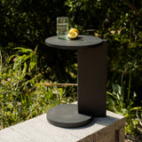 By Your Side Outdoor Table, Black Metal