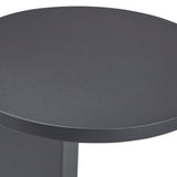By Your Side Outdoor Table, Black Metal