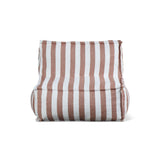 Make Waves Outdoor Armless Chair, Tuscan Stripe