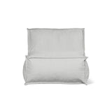 Make Waves Outdoor Armless Chair, Gull