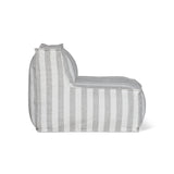 Make Waves Outdoor Armless Chair, Brighton Stripe