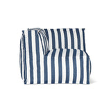 Make Waves Outdoor Corner Chair, Ocean Stripe