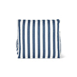 Make Waves Outdoor Chaise, Ocean Stripe
