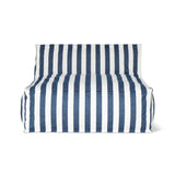 Make Waves Outdoor Loveseat, Ocean Stripe