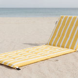 Shore Thing Beach Mat, Lemon Stripe