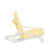 Shore Thing Beach Chair, Lemon Stripe