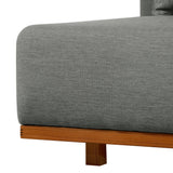 Sunny Days Outdoor Chaise, Left Facing, Pepper