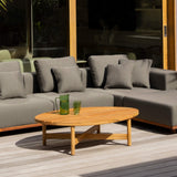 Sunny Days Outdoor Chaise, Left Facing, Pepper